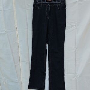 Women's Straight Leg Jeans - Blue